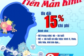 GÓI KHÁM TIỀN MÃN KINH - AN TÂM SỐNG KHỎE